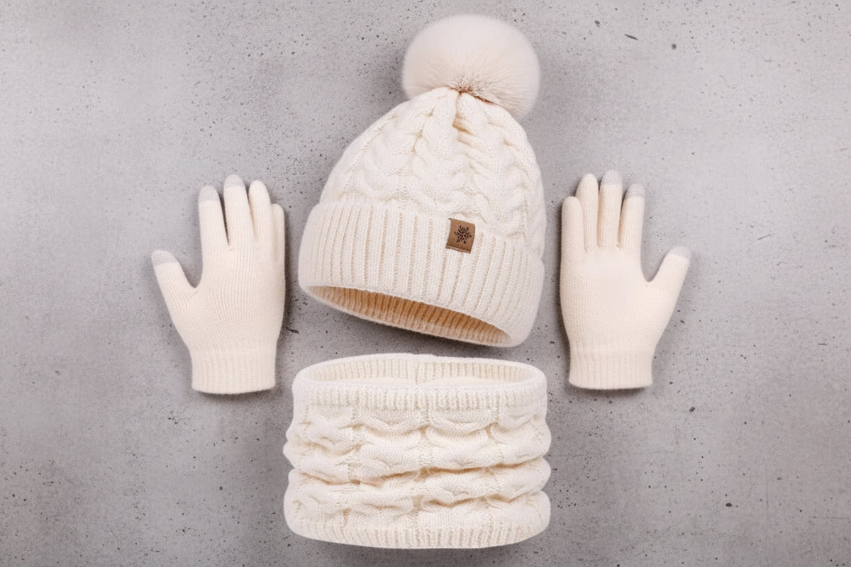 Muts Sjaal Handschoenen Set