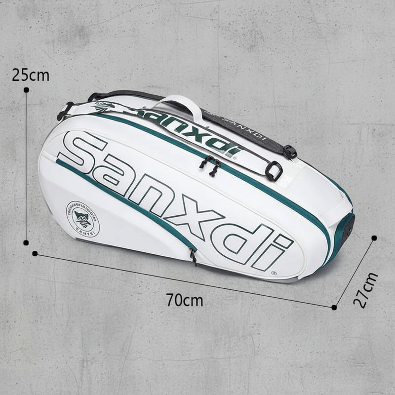 Tennisrugzak - Badminton 6x Racket Tas