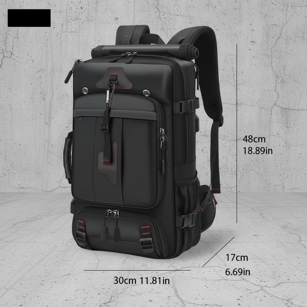 Travel Rugzak 35-80L – Laptop Backpack met Schoenenvak