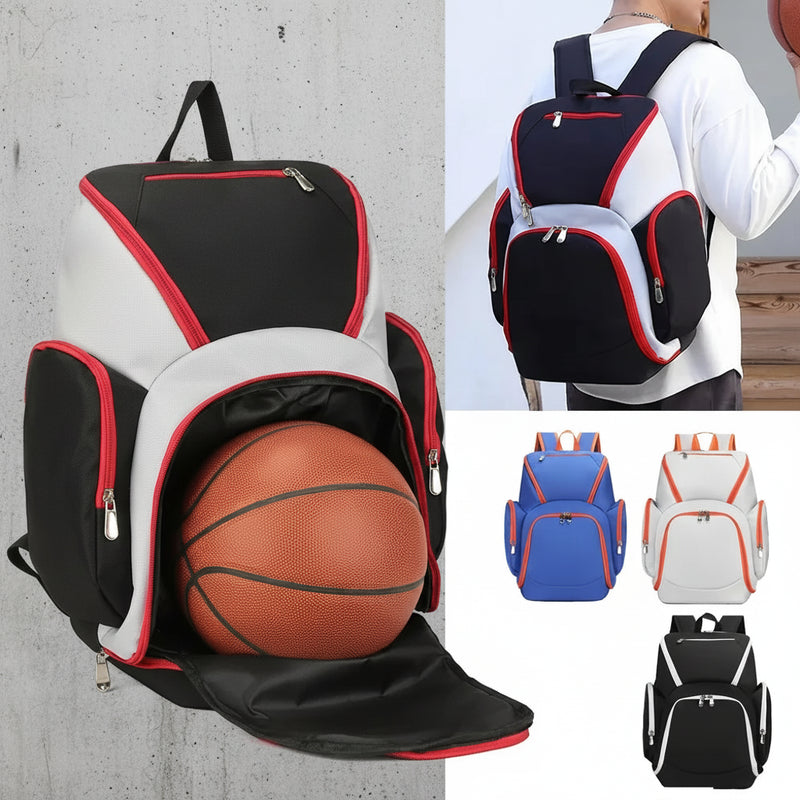Basketbal Rugzak met Ballenvak en Schoenenvak