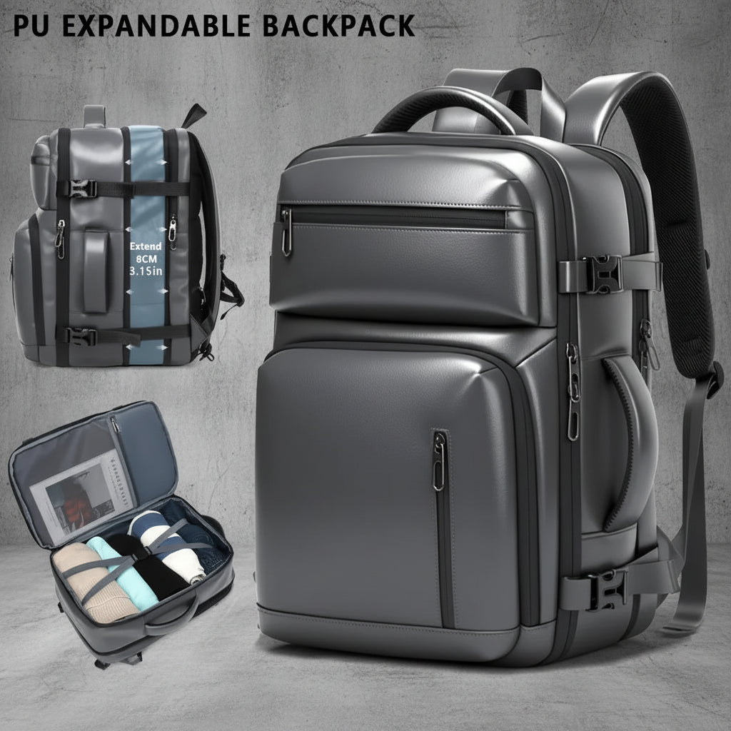 Laptop Rugzak 17 Inch Expandable Travel Backpack