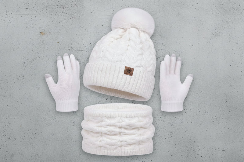 Muts Sjaal Handschoenen Set