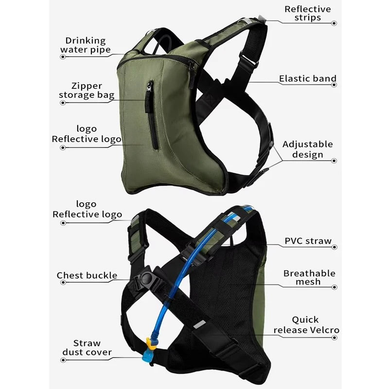 Aventury Hydratatie Rugzak met 2L Waterzak