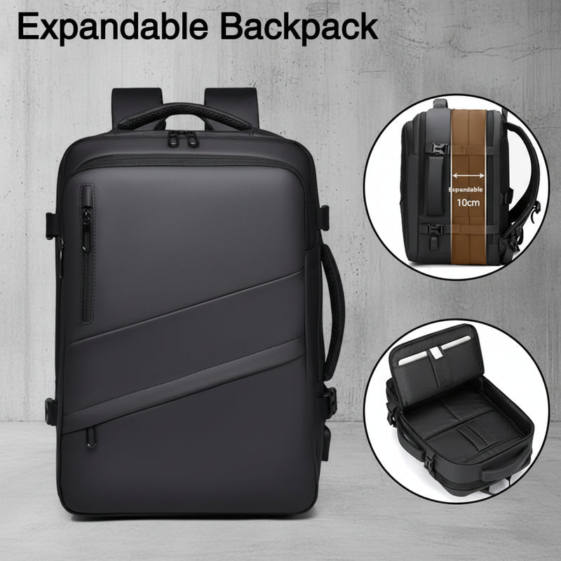 Uitbreidbare Travel Rugzak 50L met Grote Capaciteit