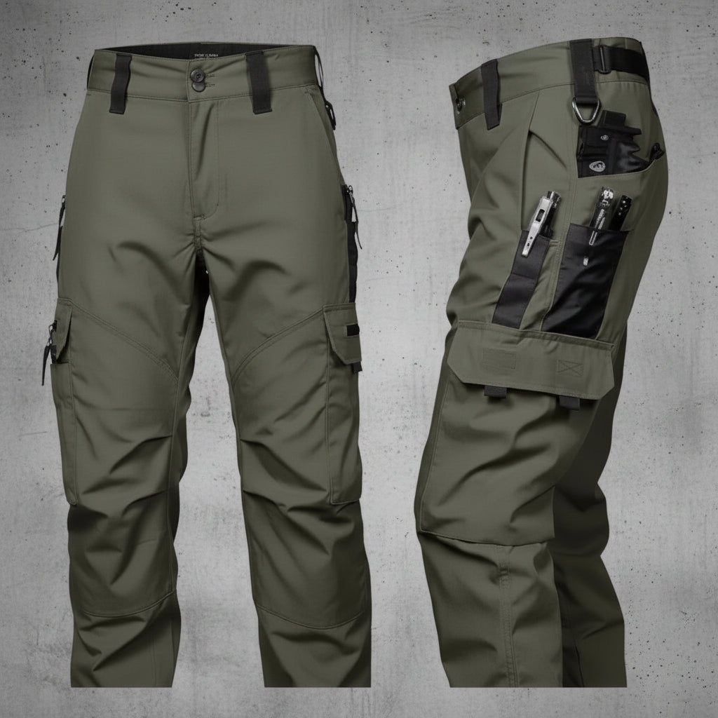 Heren Cargo Broek Outdoor - Verstevigde Zakken