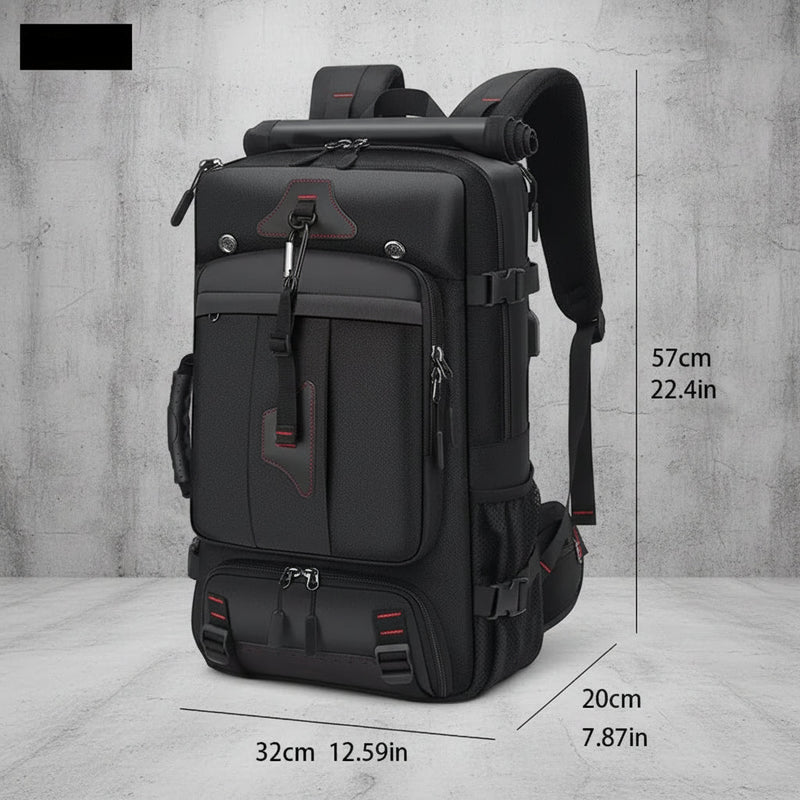 Travel Rugzak 35-80L – Laptop Backpack met Schoenenvak