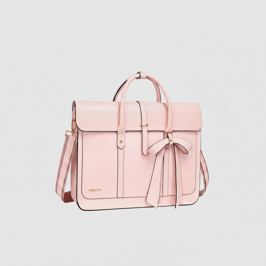 Dames Aktetas Laptop 15.6 Inch - Elegante Werktas - Schoudertas & Handtas - Geschikt voor Werk - Studie & Zakelijk Gebruik