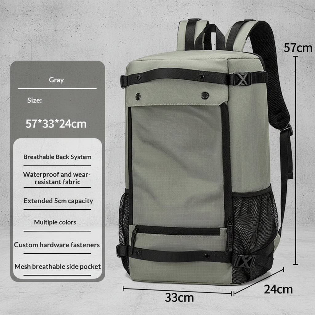 Front Loader Backpack 60L Expandable Rugzak