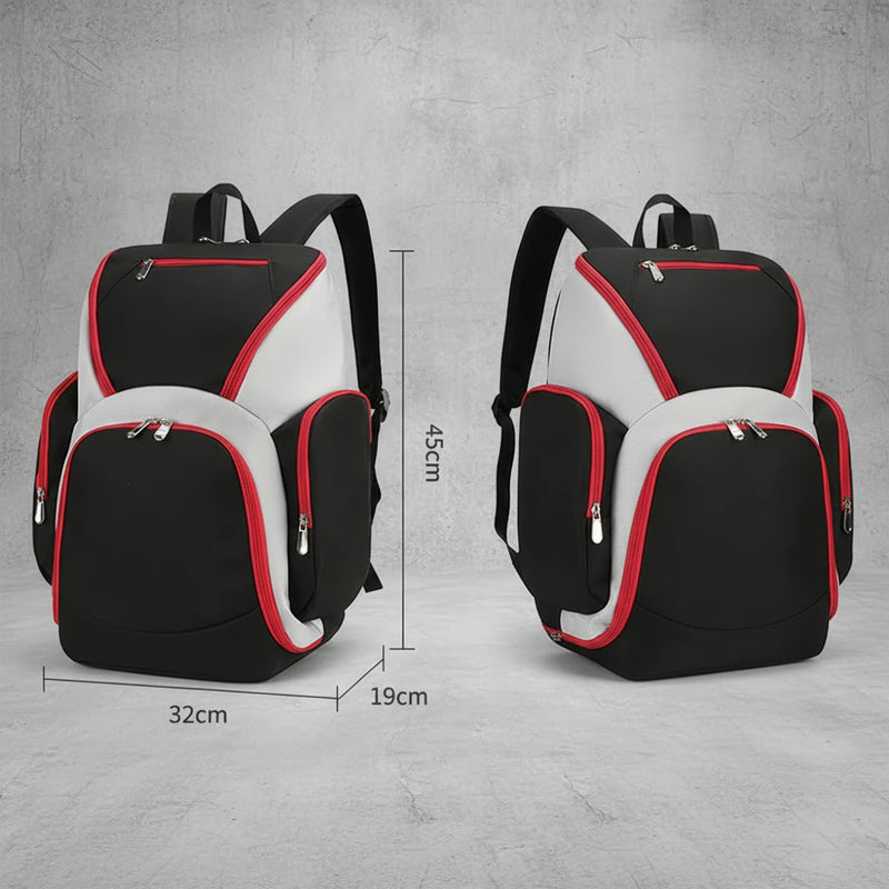 Basketbal Rugzak met Ballenvak en Schoenenvak