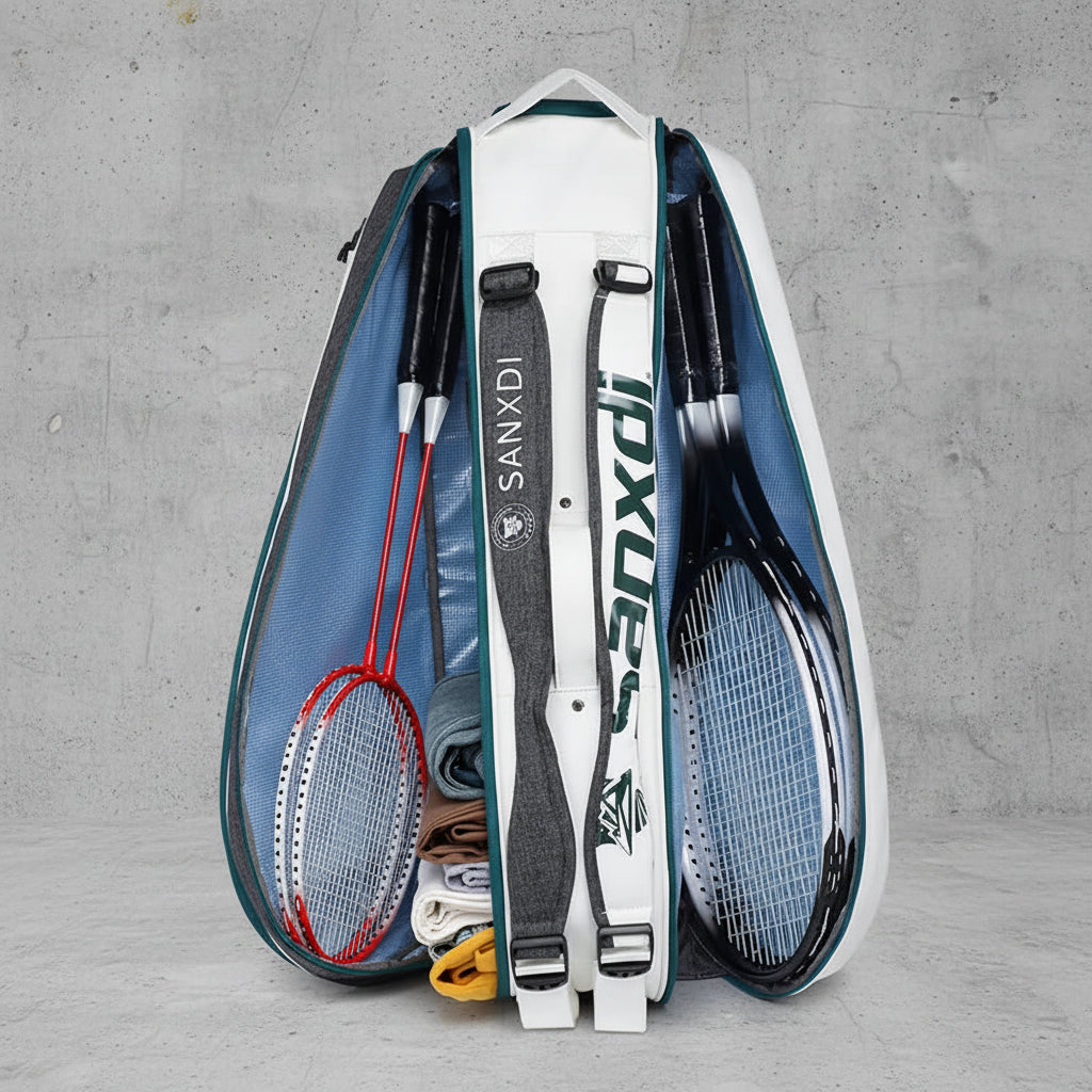 Tennisrugzak - Badminton 6x Racket Tas