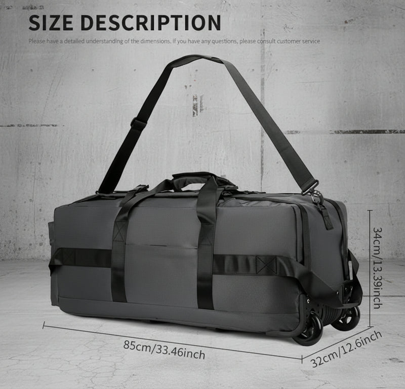 Trolley Backpack 80L – Reistas met Wielen