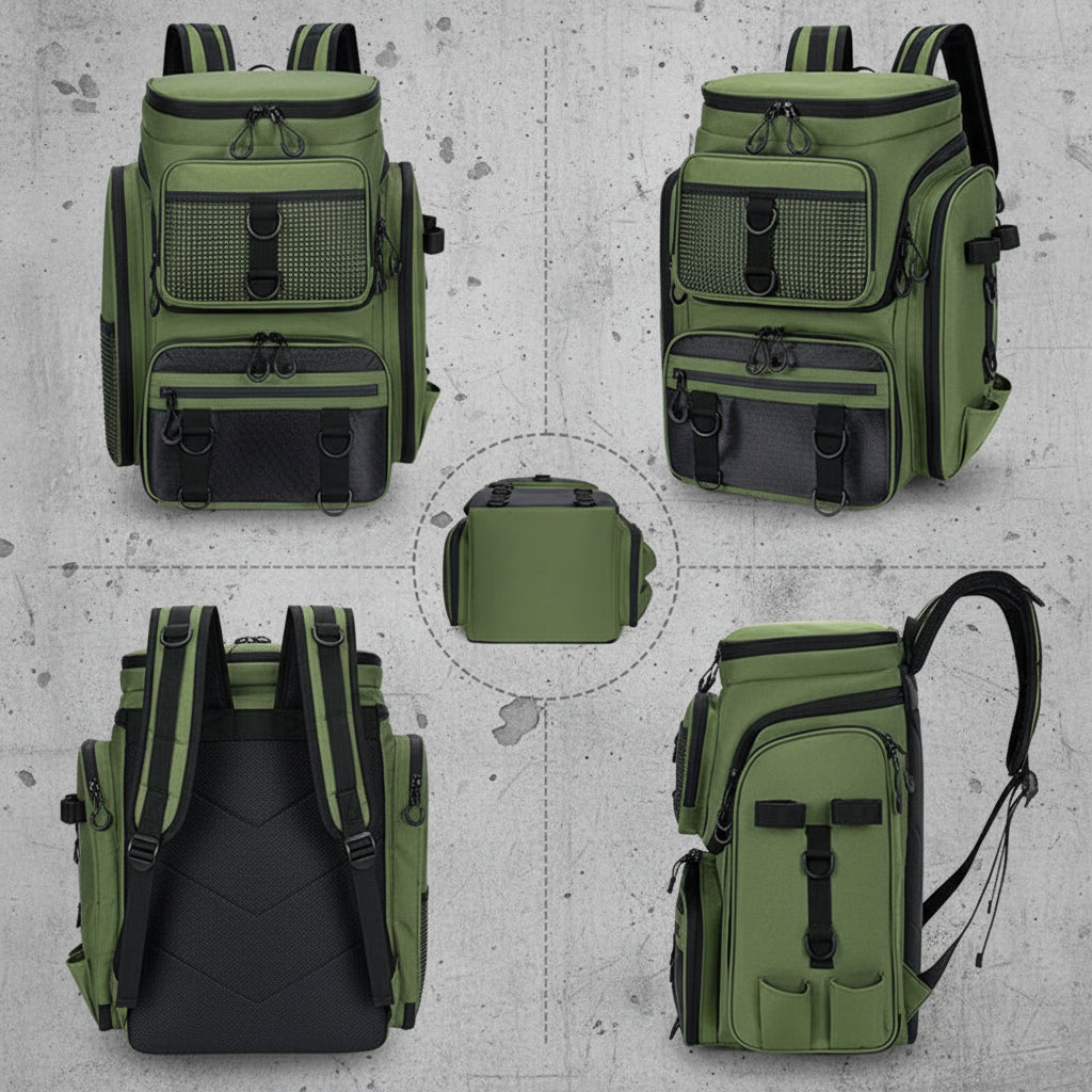 Visrugzak Tactische vistas Hengelhouders Vistas