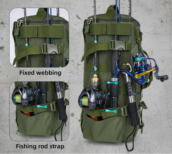 Visrugzak Tactische tas Vistas