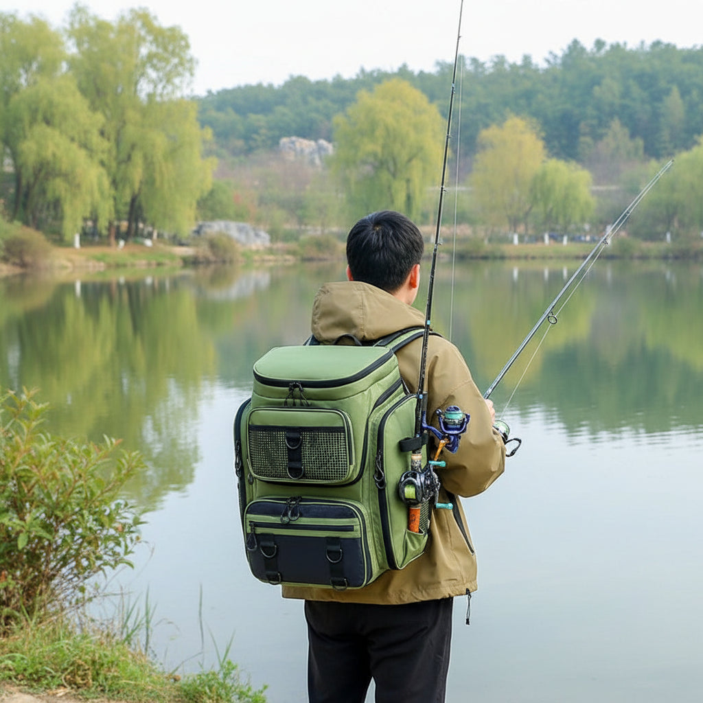 Visrugzak Vistas Tactische vistas Hengelhouders