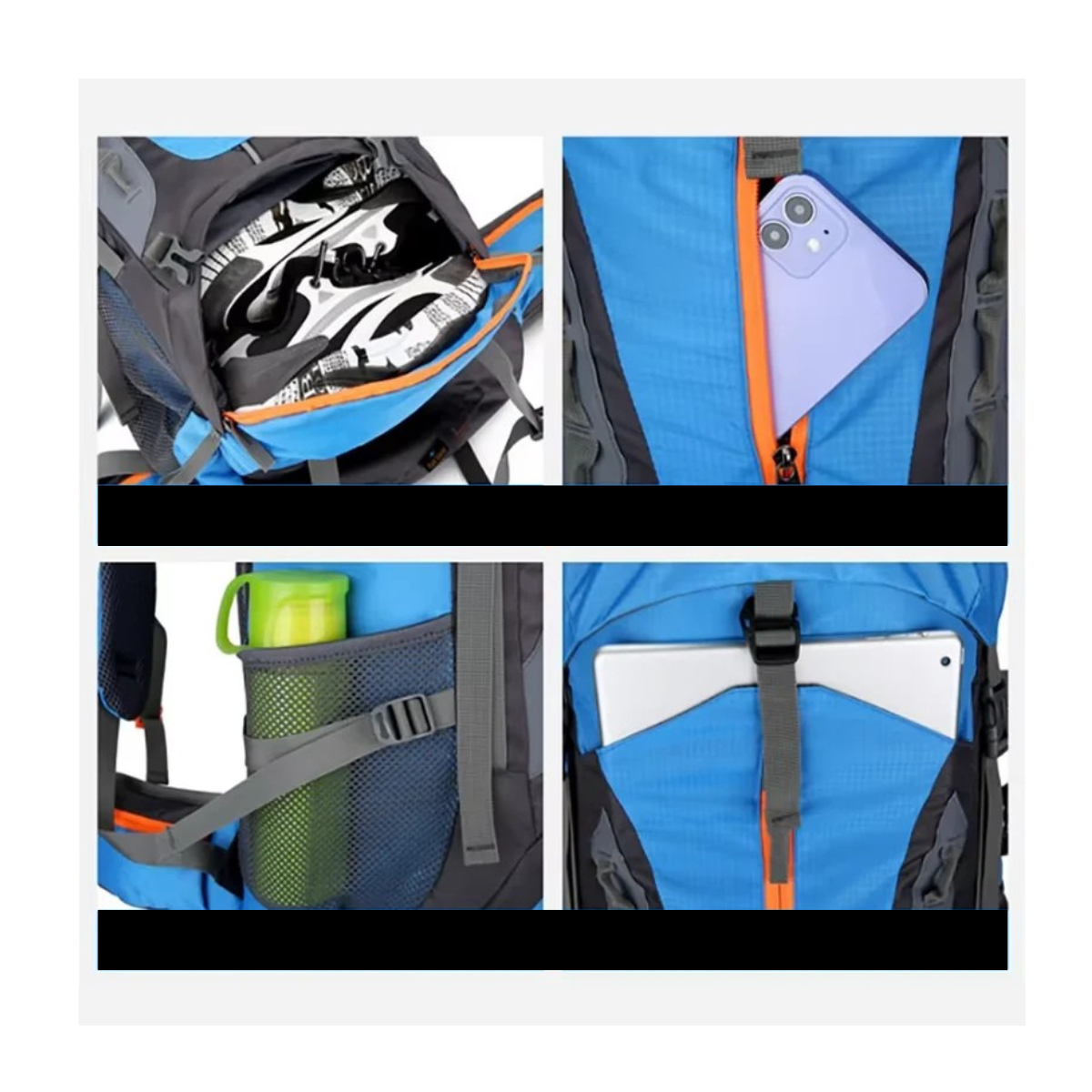 Outdoor Backpack 70L - Comfortabel - Waterdicht