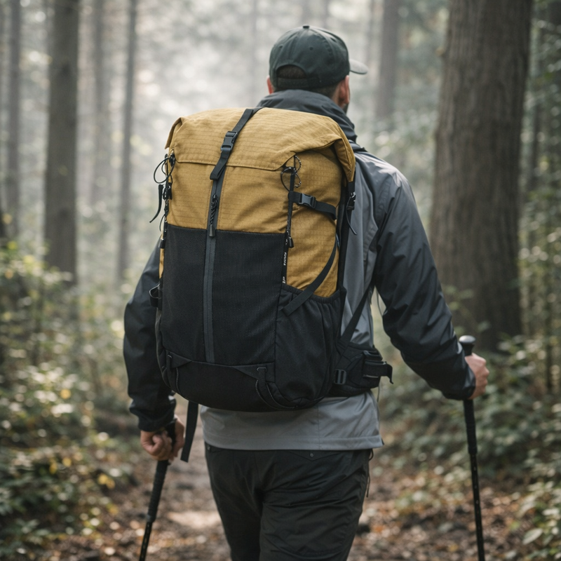 Wandelrugzak 40L - lichtgewicht waterdicht