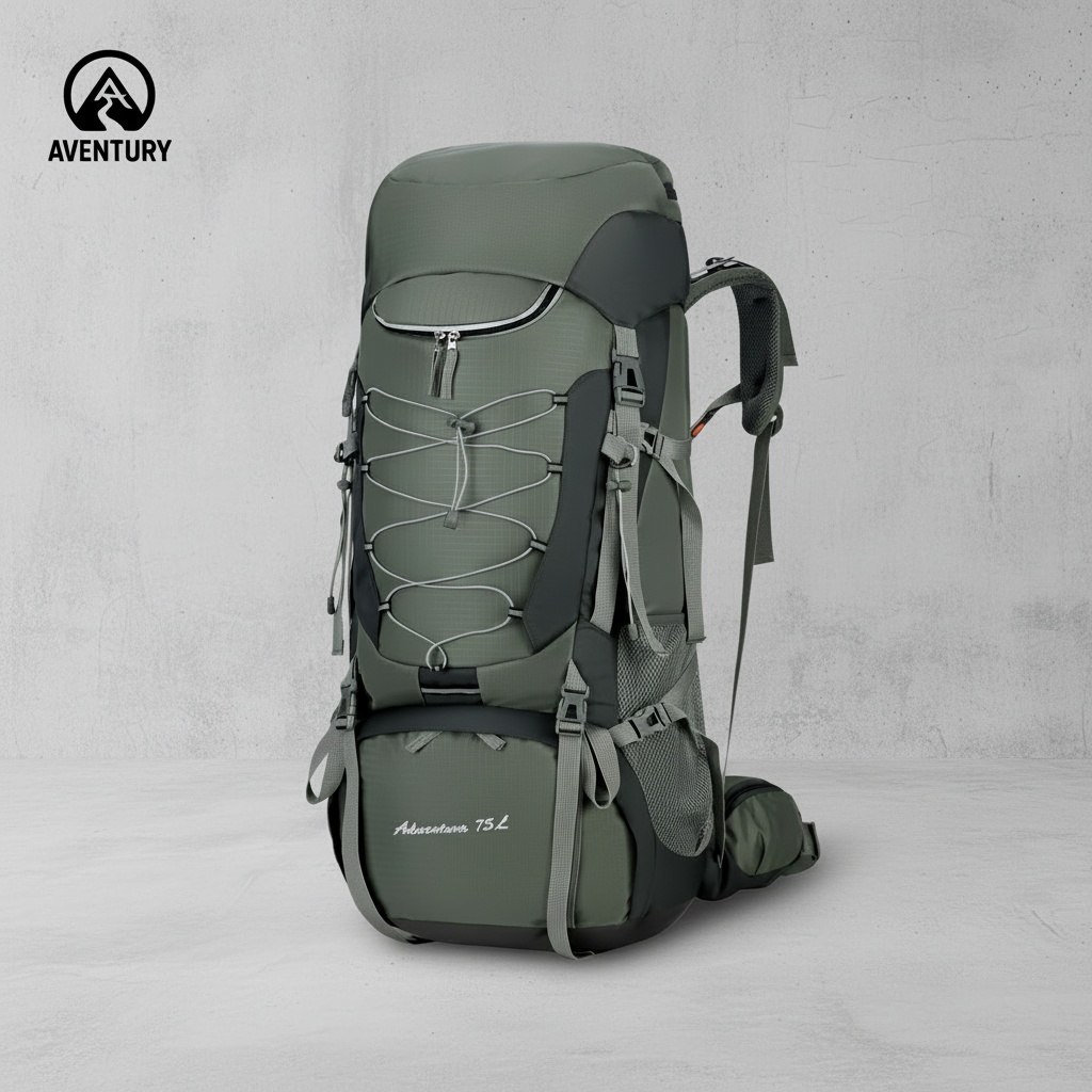 Backpack 75L Outdoor - Lichtgewicht - Waterdicht