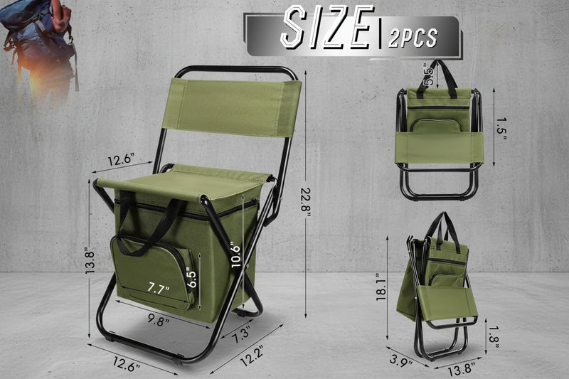 Opvouwbare Visstoel - Lichtgewicht - Verstelbaar