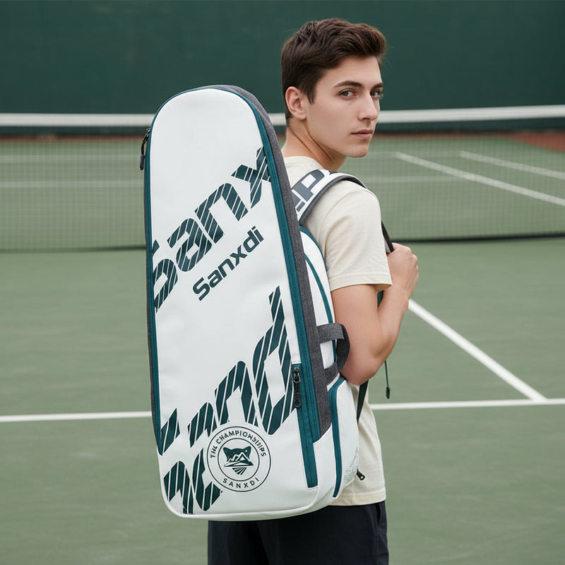 Tennis Racket Rugzak met Racketvak en Schoenenvak